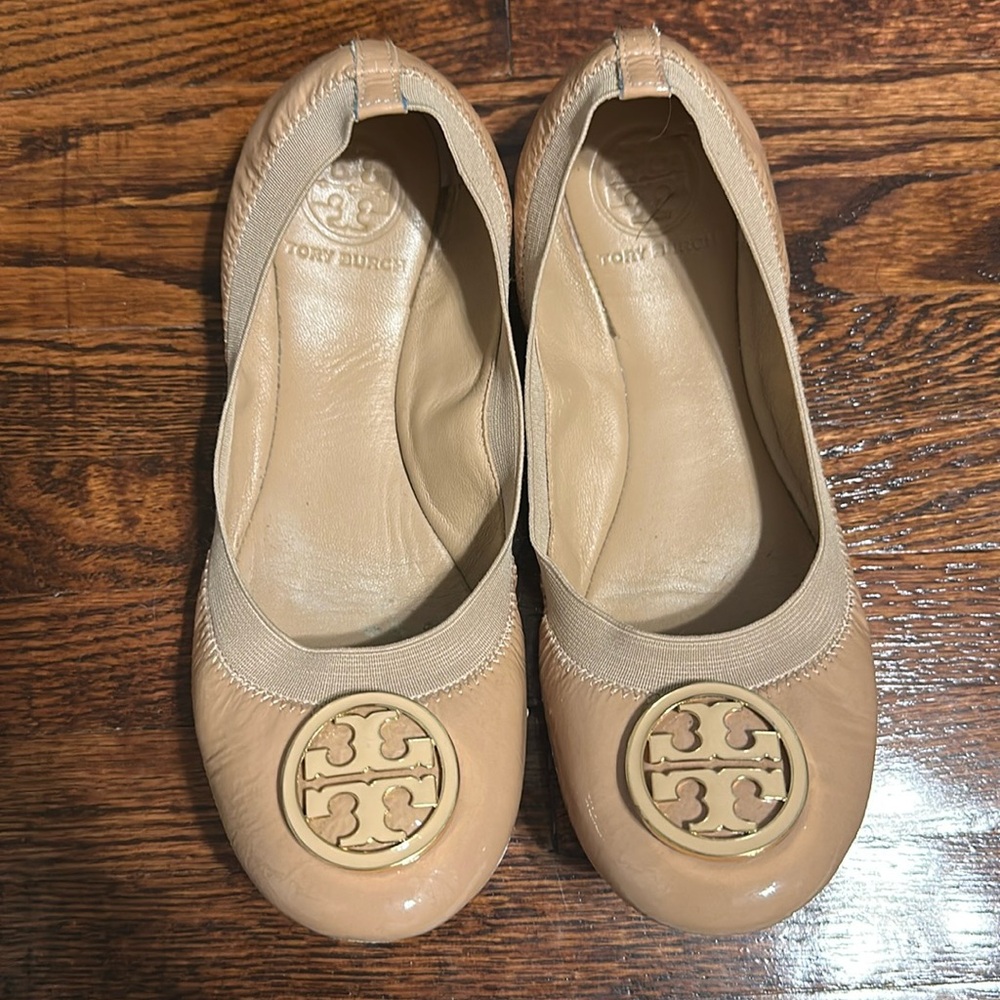 Tory Burch Nude Ballet Flats Size 7